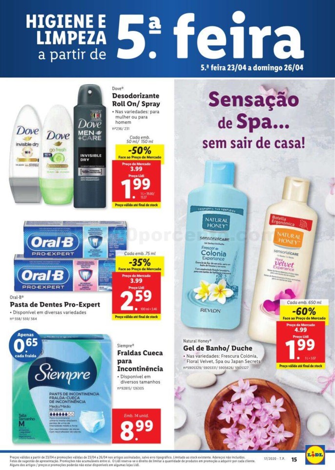 Antevisão Folheto LIDL Promoções de 20 a 26 abr