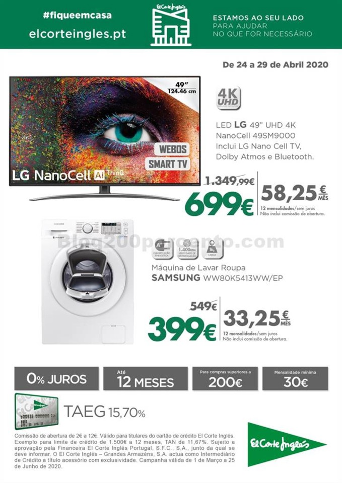 Antevisão Folheto EL CORTE INGLÉS Tecnologia Pro