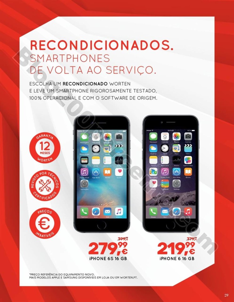 Antevisão Folheto WORTEN mobile promoções de 4 
