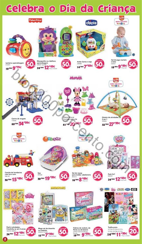 Novo Folheto TOYSRUS Promoções Extra de 26 maio 