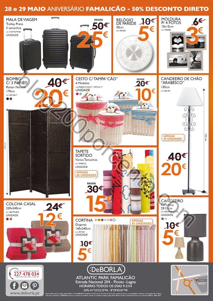 Antevisão Folheto DEBORLA Aniversário Famalicão