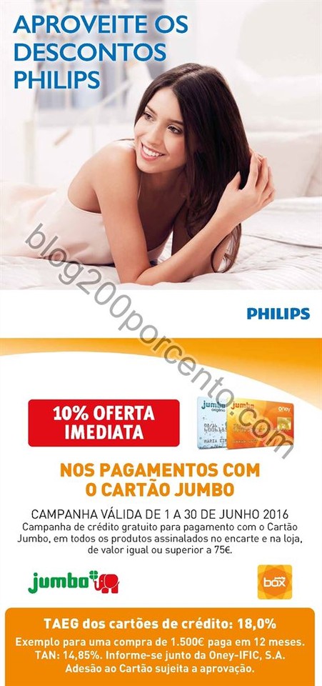 Antevisão Folheto Extra JUMBO Philips promoções