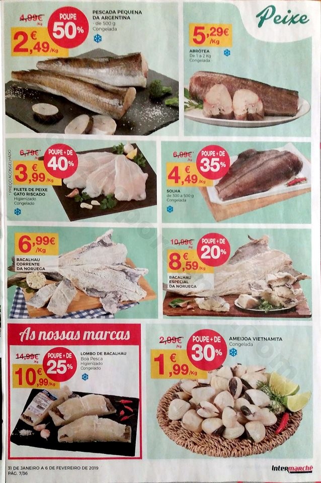 antevisao folheto Intermarche 31 janeiro a 6 fever