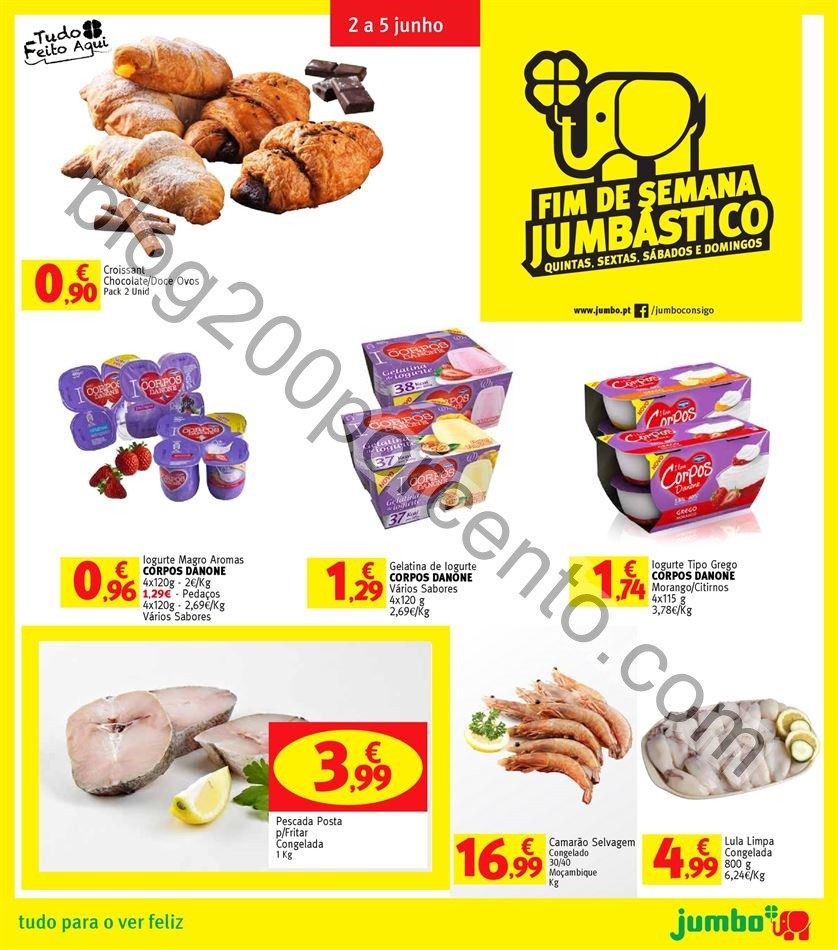 Antevisão folheto JUMBO Fim de semana promoções