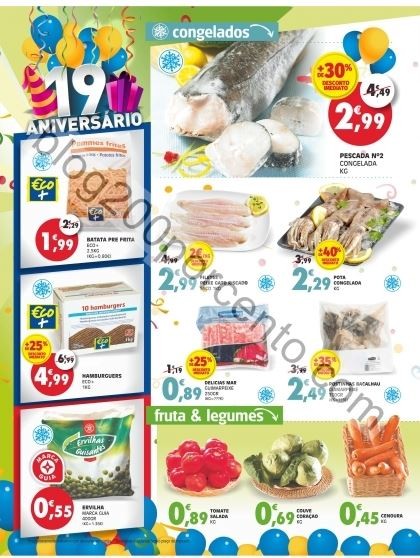 Antevisão Folheto E-LECLERC Aniversário Feira de
