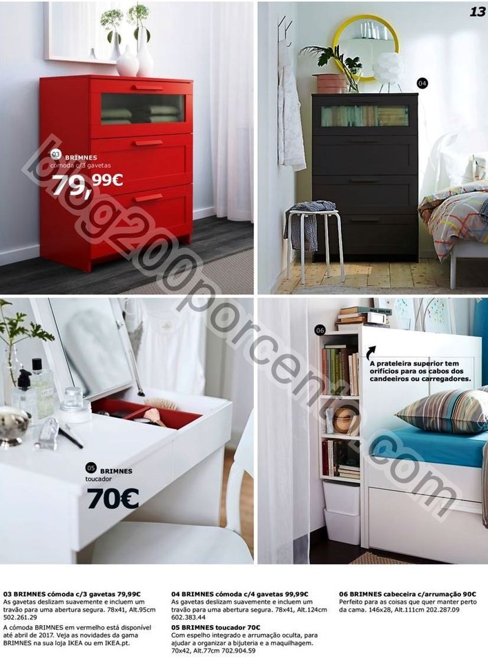 Novo Catálogo IKEA Quartos promoções até 31 ju