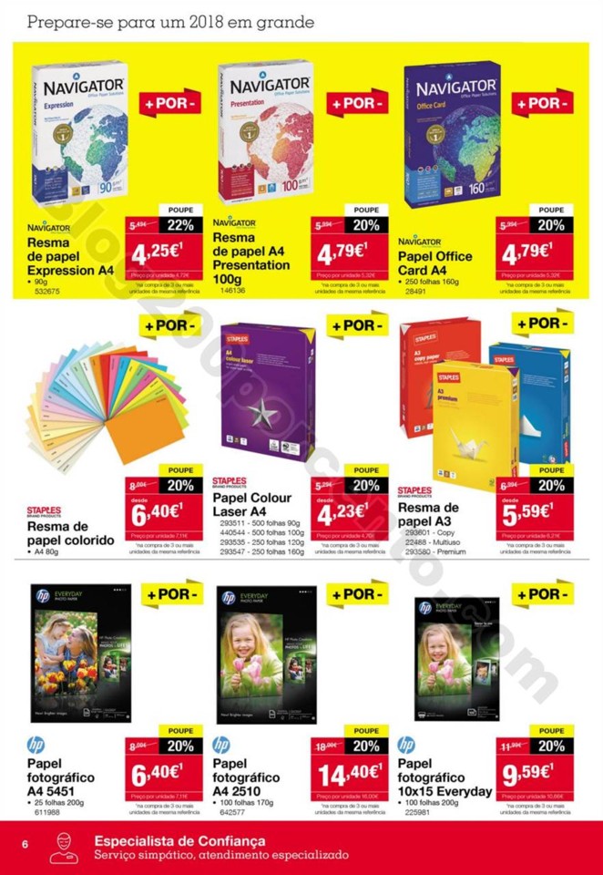 Antevisão Folheto STAPLES Promoções de 2 a 16 j