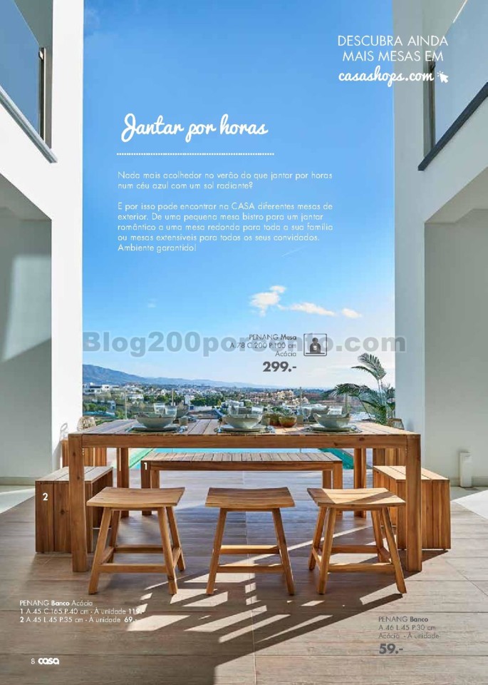 antevisão folheto CASA Jardim Promoções de 30 m