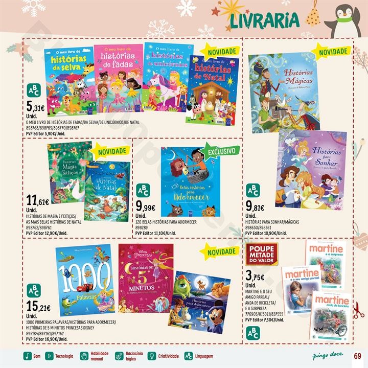 Antevisão Folheto PINGO DOCE Brinquedos Natal Loj