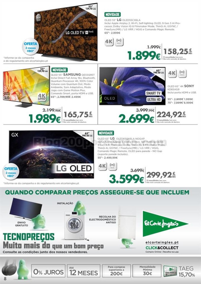 Antevisão Folheto EL CORTE INGLÉS Tecnologia Pro