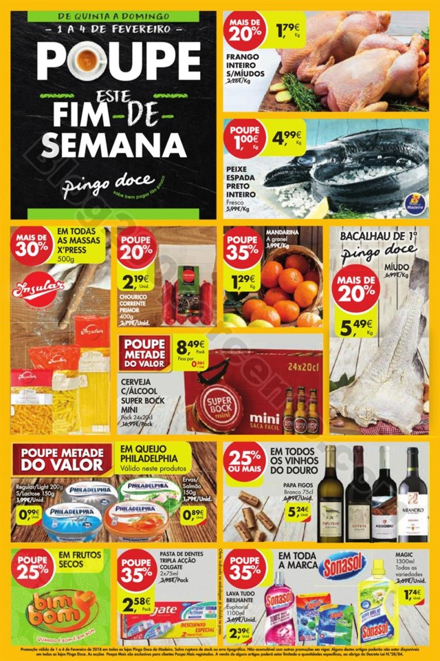 Folheto PINGO DOCE Madeira Fim de semana promoçõ