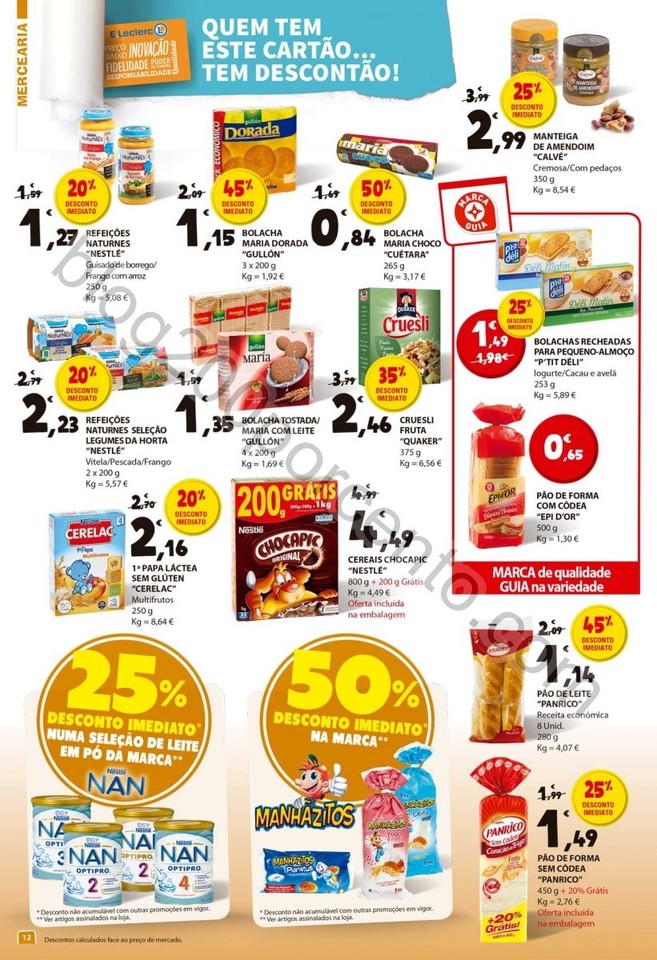 Antevisão Folheto E-LECLERC Promoções de 20 a 2
