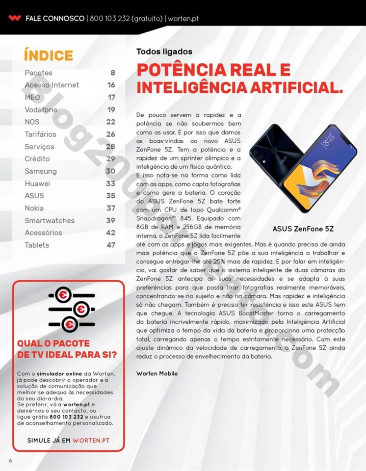 Novo Folheto WORTEN Mobile Promoções até 1 agos