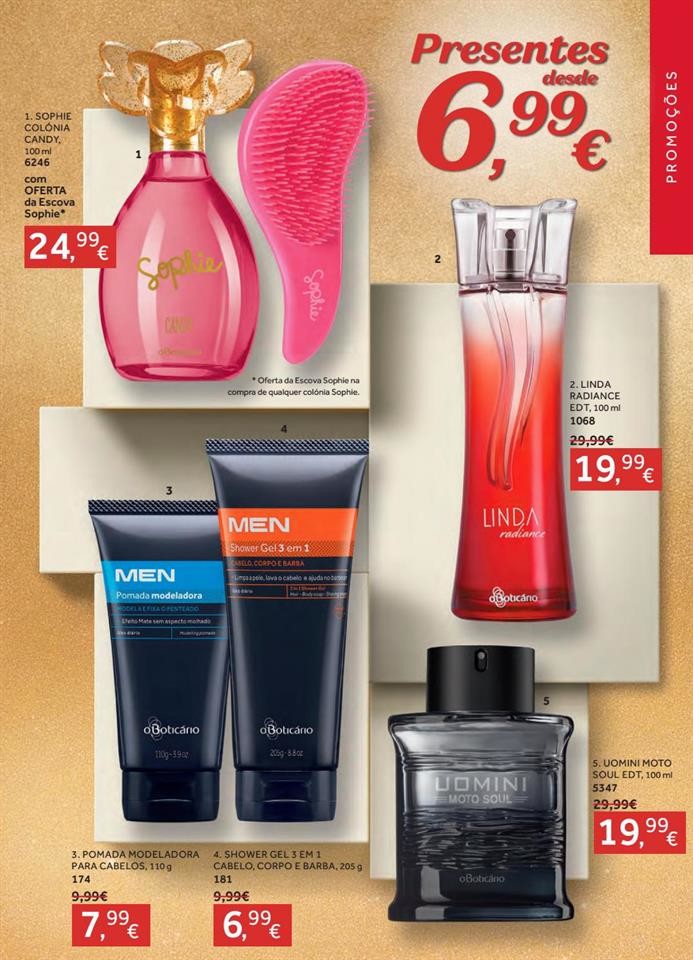 Antevisão Folheto BOTICÁRIO Natal promoções de