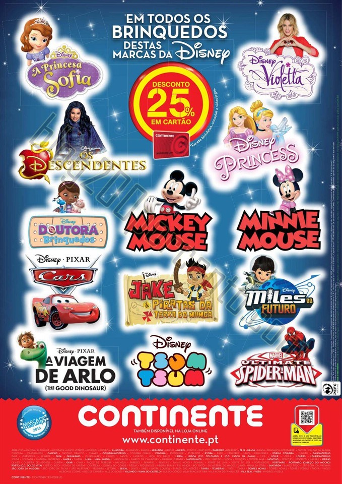 Antevisão Folheto CONTINENTE Brinquedos Natal de 