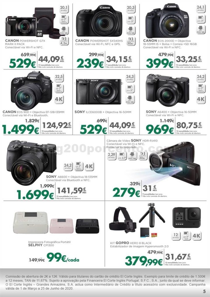 Antevisão Folheto EL CORTE INGLÉS Tecnologia Pro