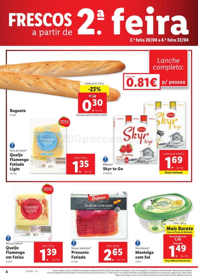 Antevisão Folheto LIDL Promoções de 20 a 26 abr