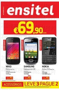 Antevisão Folheto | ENSITEL |, de 6 a 27 novembro