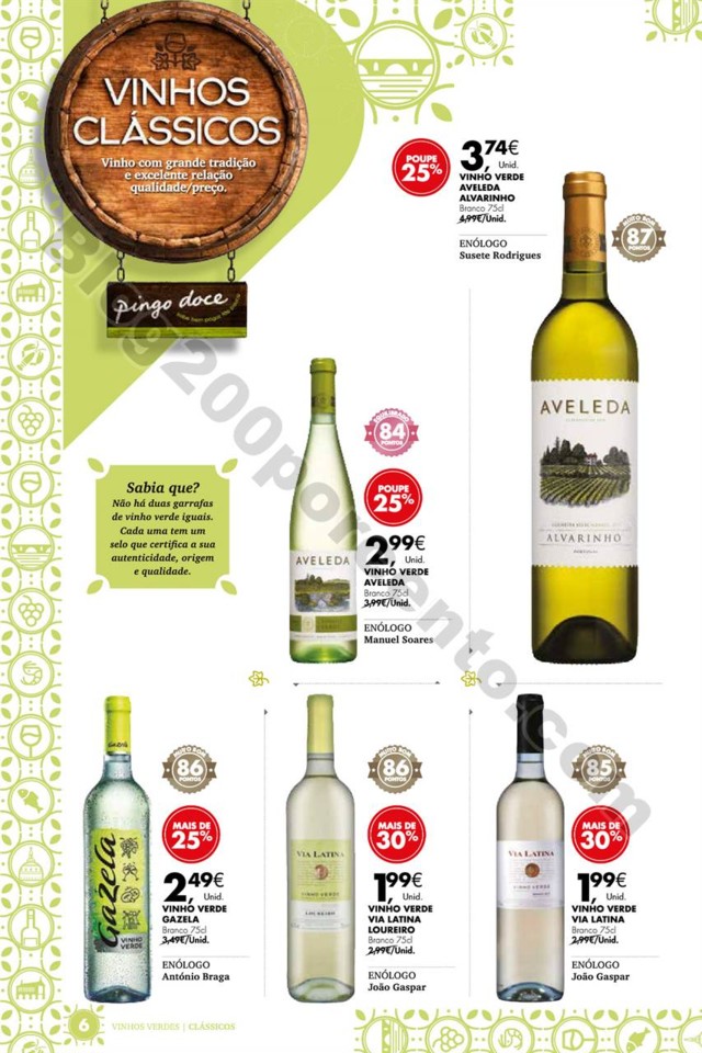 Antevisão Folheto PINGO DOCE Vinhos Verdes Promo