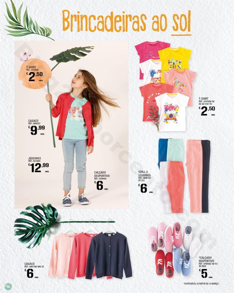 Antevisão Folheto CONTINENTE Moda Primavera promo