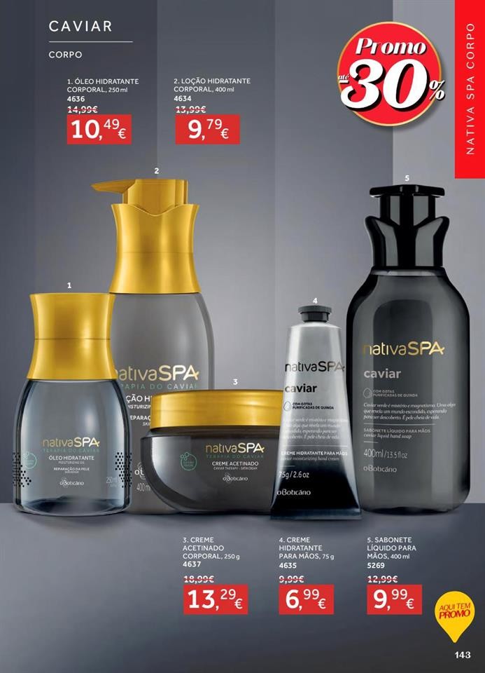 Antevisão Folheto BOTICÁRIO Natal promoções de