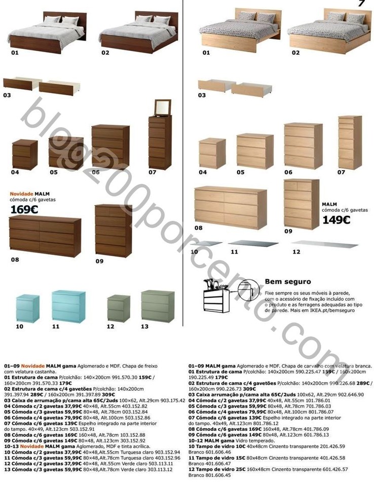 Novo Catálogo IKEA Quartos promoções até 31 ju