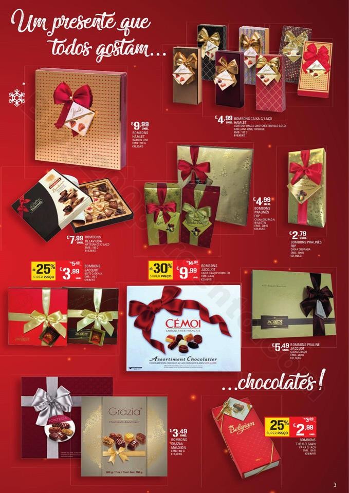 Continente Folheto Feliz Natal 19 novembro a 24 de
