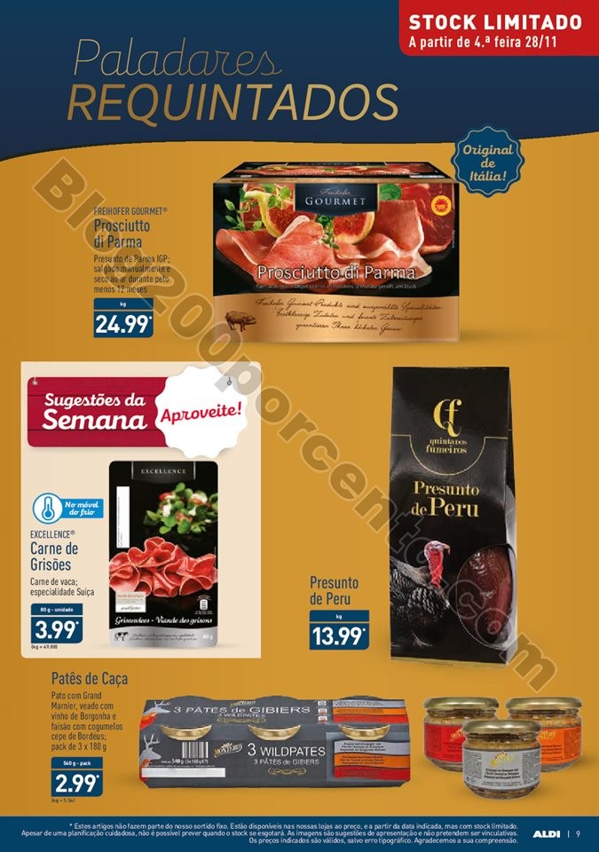 Antevisão Folheto ALDI Promoções a partir de 28