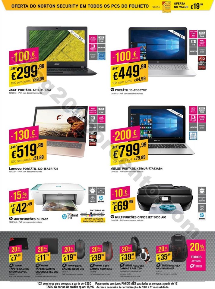 Antevisão Folheto RADIO POPULAR Promoções de 1 