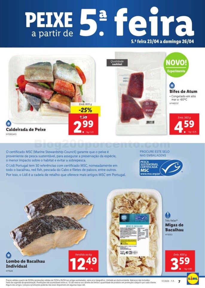 Antevisão Folheto LIDL Promoções de 20 a 26 abr