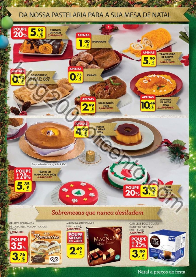 Antevisão Folheto Extra PINGO DOCE Natal promoç