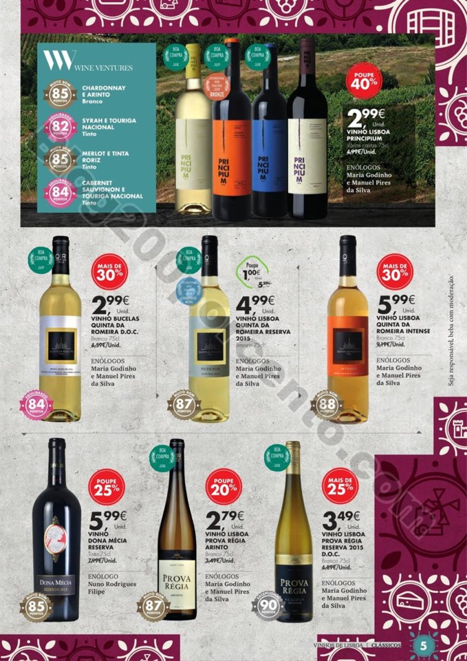 Antevisão Folheto PINGO DOCE Vinhos Promoções d