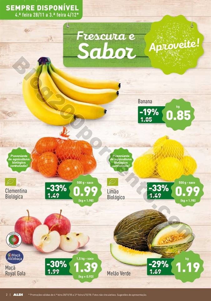 Antevisão Folheto ALDI Promoções a partir de 28