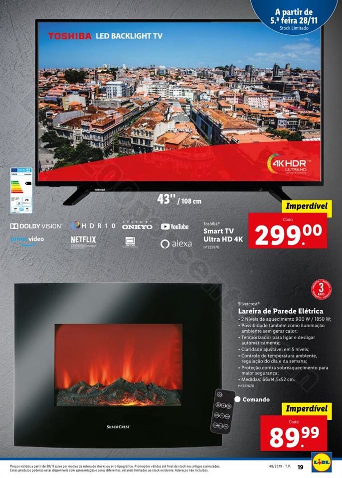 Antevisão Folheto LIDL Promoções a partir de 25