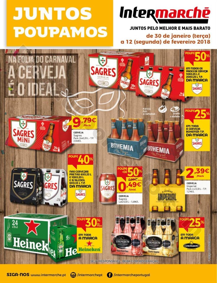 Antevisão Folheto INTERMARCHÉ Bebidas promoçõe