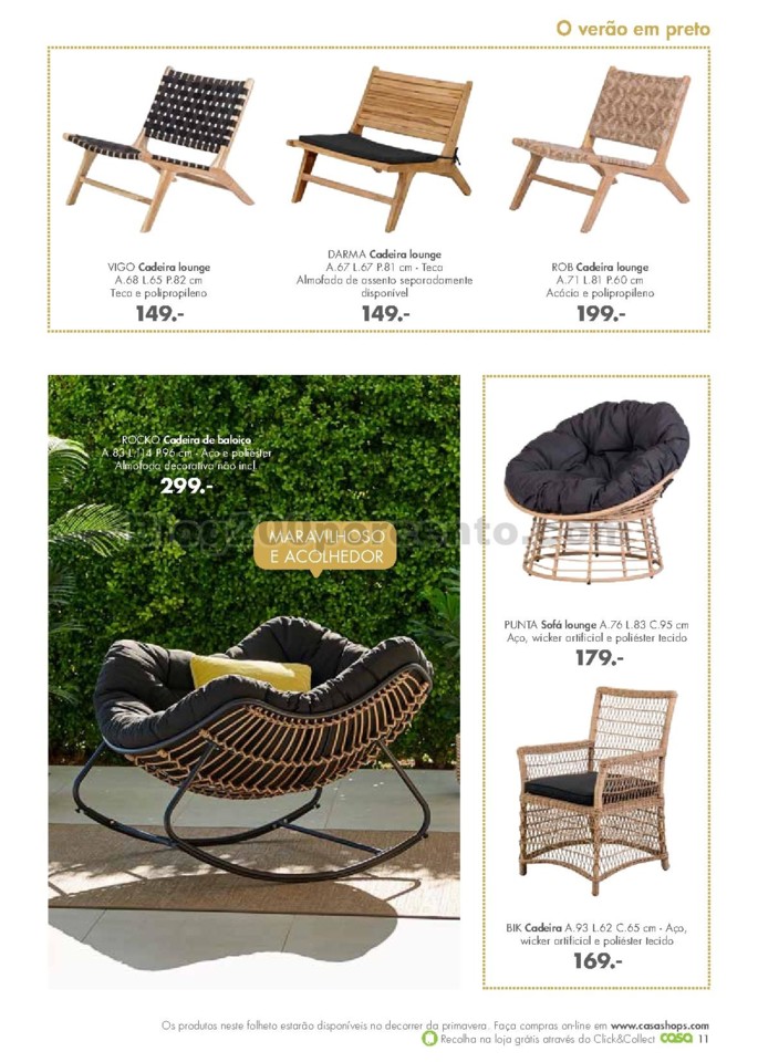 antevisão folheto CASA Jardim Promoções de 30 m