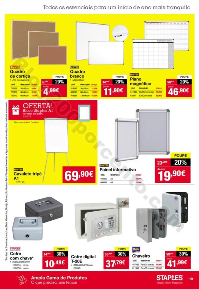 Antevisão Folheto STAPLES Promoções de 2 a 16 j