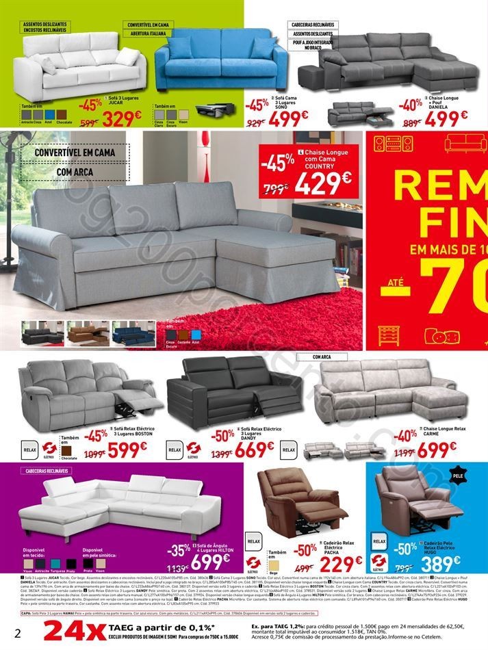 Novo Folheto CONFORAMA Remate Saldos de 19  janeir