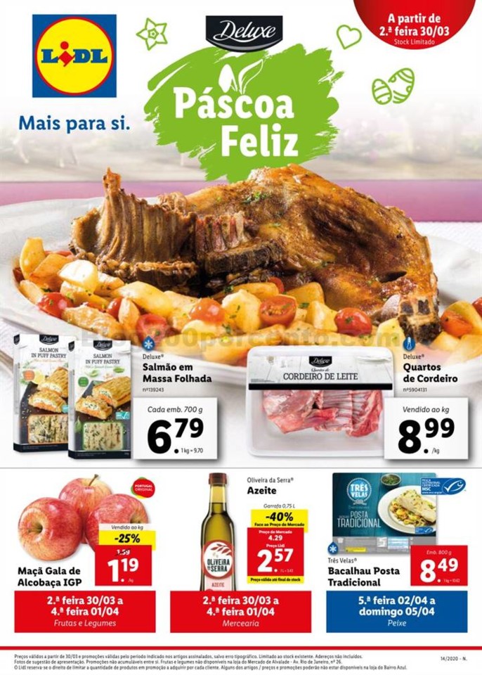 Antevisão Folheto LIDL Promoções de 30 março a