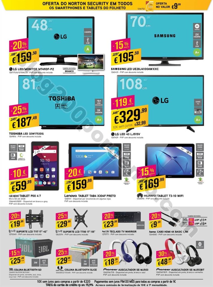 Antevisão Folheto RADIO POPULAR Promoções de 1 