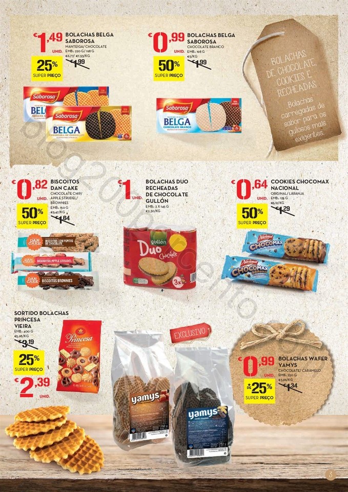 Antevisão Folheto CONTINENTE Bolachas Promoções