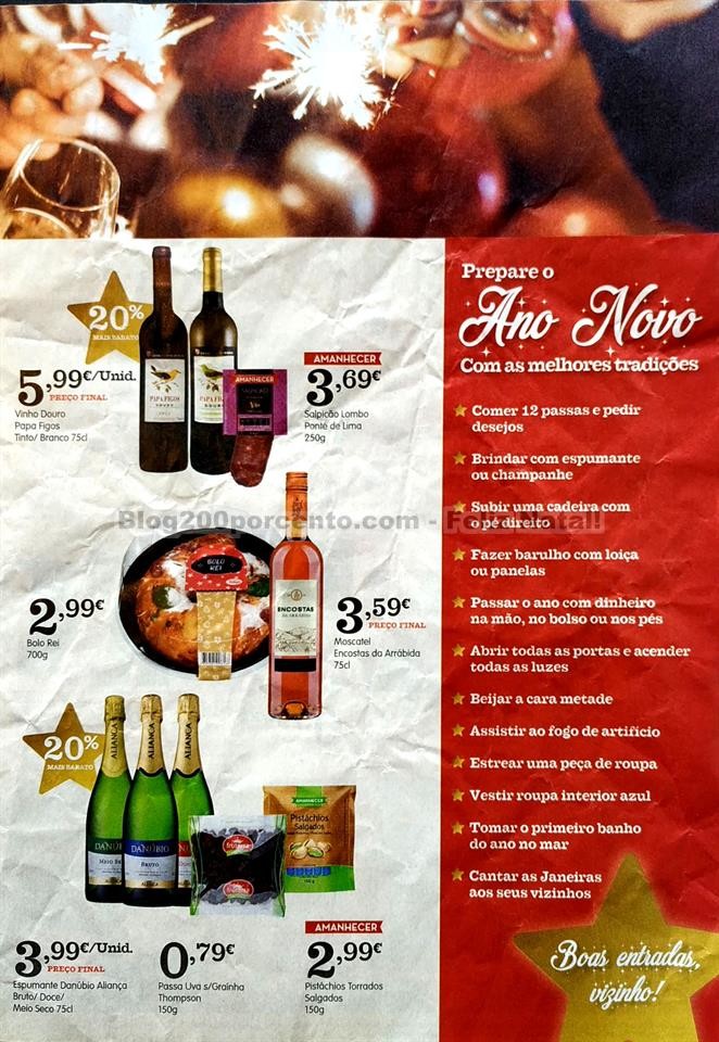 Antevisão folheto amanhecer promoções de 26 dez