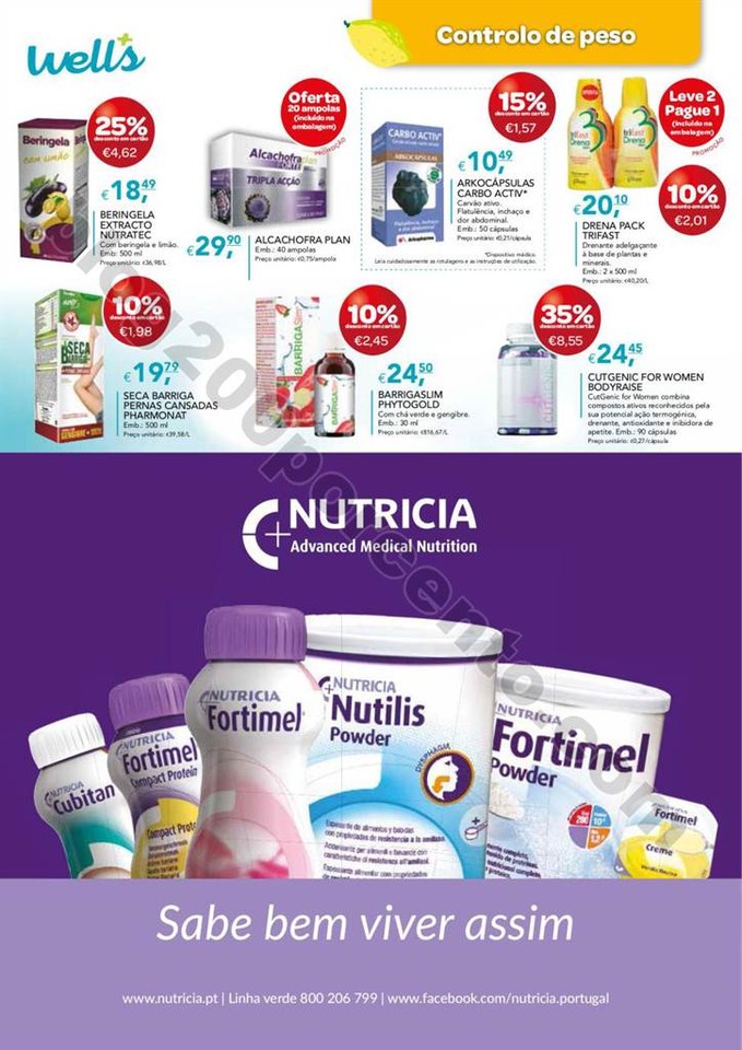 Antevisão Folheto WELLS Promoções de 25 julho a
