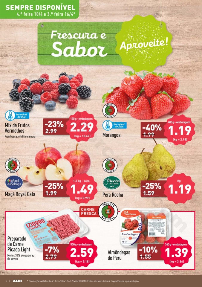 Antevisão Folheto ALDI Promoções a partir de 10