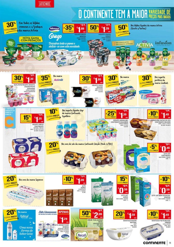 Antevisão Folheto CONTINENTE Bom Dia promoções 