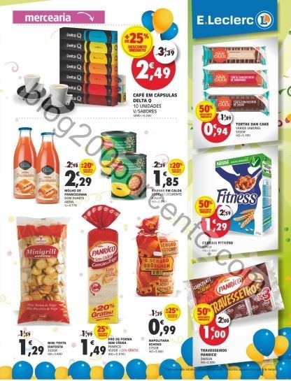 Antevisão Folheto E-LECLERC Aniversário Feira de