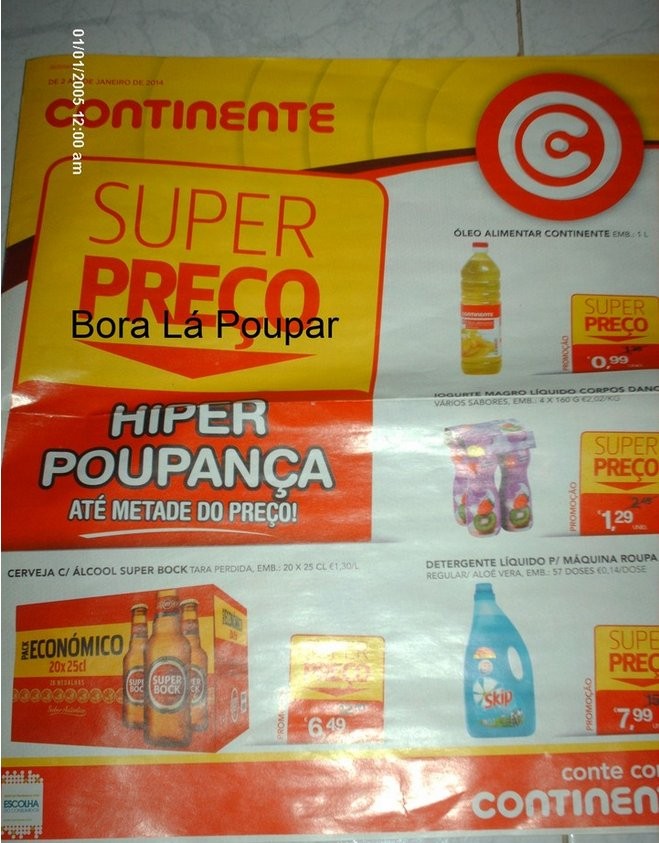 Antevisão Folheto | CONTINENTE | de 2 a 6 janeiro