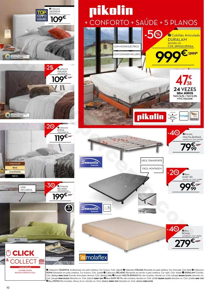 Antevisão Folheto CONFORAMA Promoções de 7 a 28