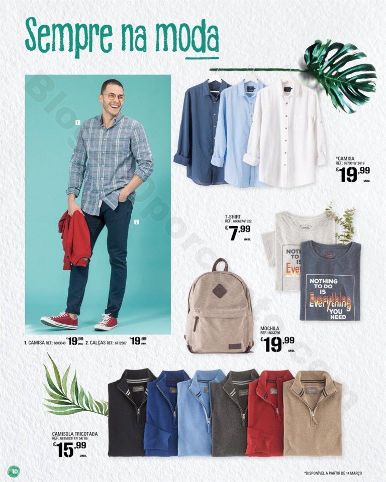 Antevisão Folheto CONTINENTE Moda Primavera promo