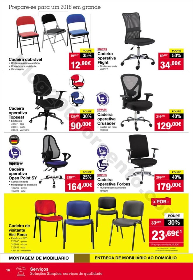 Antevisão Folheto STAPLES Promoções de 2 a 16 j